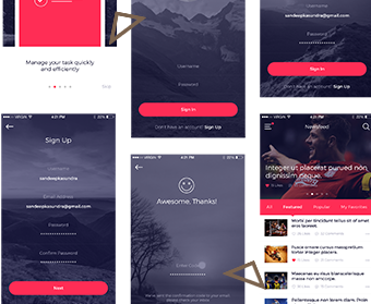 Service Image UI&UX Design